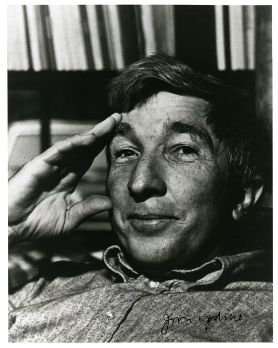 John Updike autograph