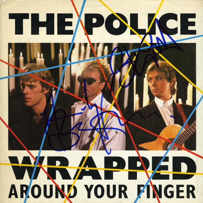 The Police autograph