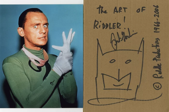 Frank Gorshin autograph