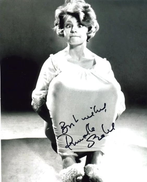 Prunella Scales autograph