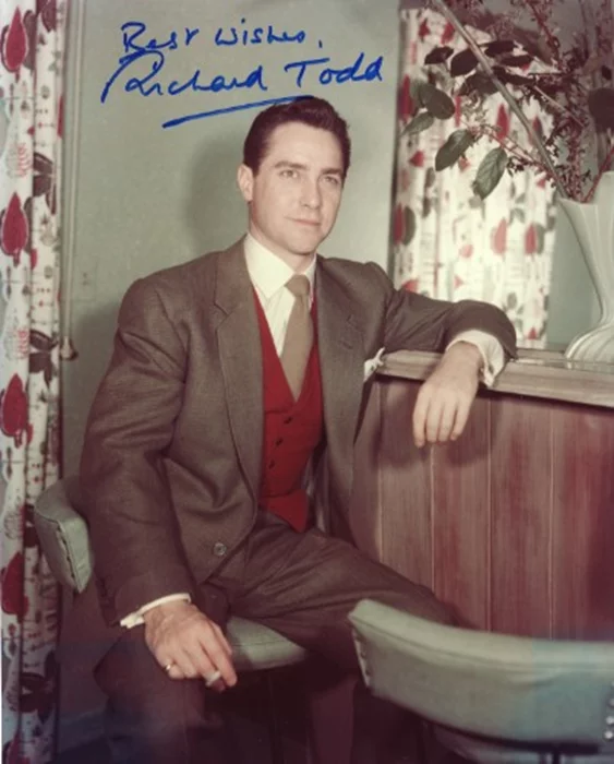 Richard Todd autograph