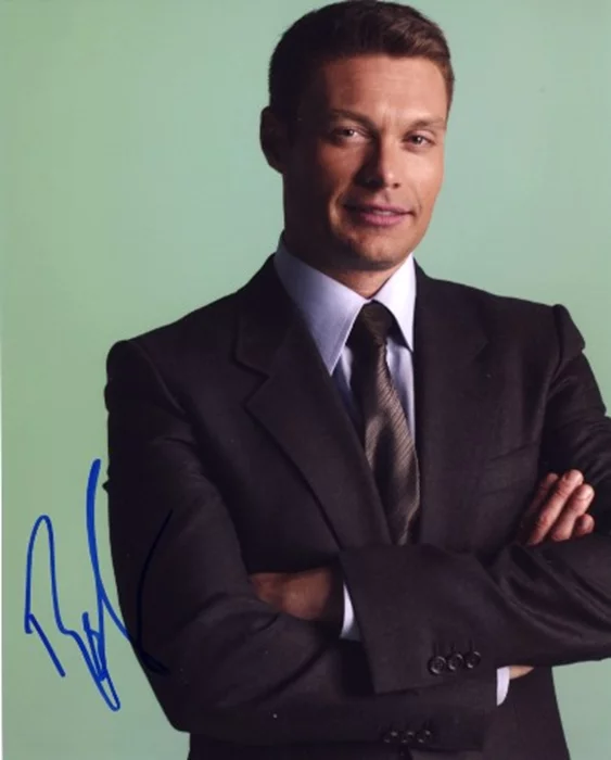 Ryan Seacrest autograph