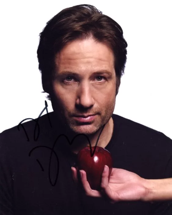 David Duchovny autograph