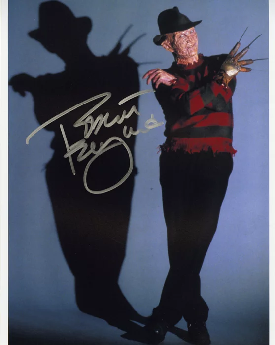 Robert Englund autograph