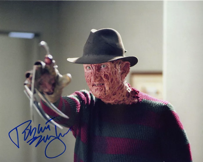 Robert Englund autograph