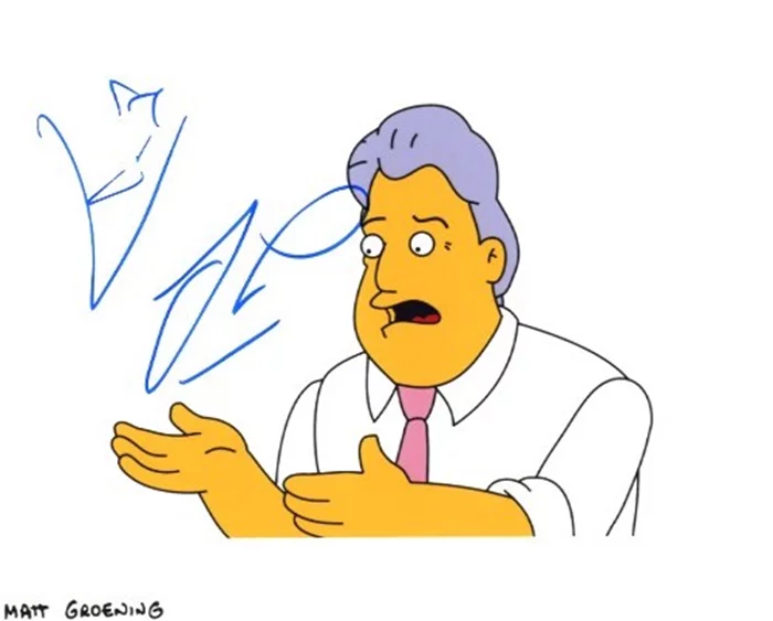 Jay Leno autograph