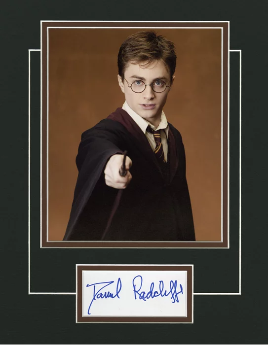 Daniel Radcliffe autograph