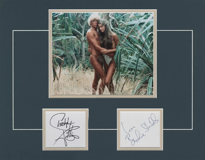 The Blue Lagoon autograph
