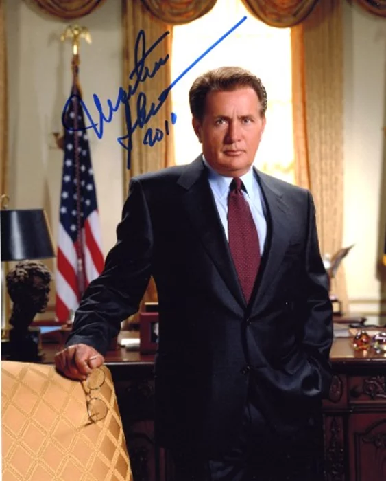 Martin Sheen autograph