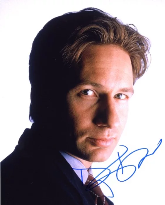 David Duchovny autograph