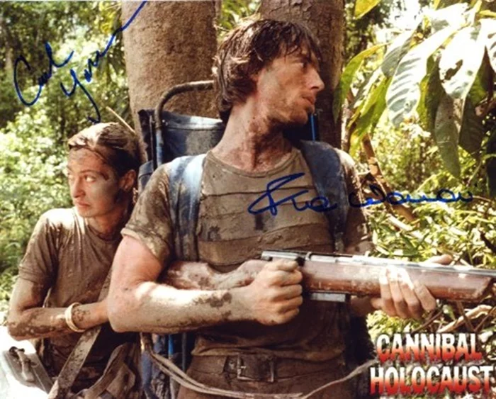 Cannibal Holocaust autograph