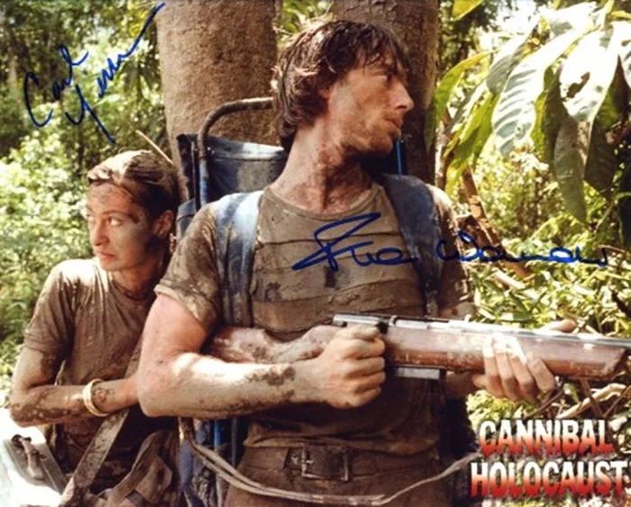 Cannibal Holocaust autograph