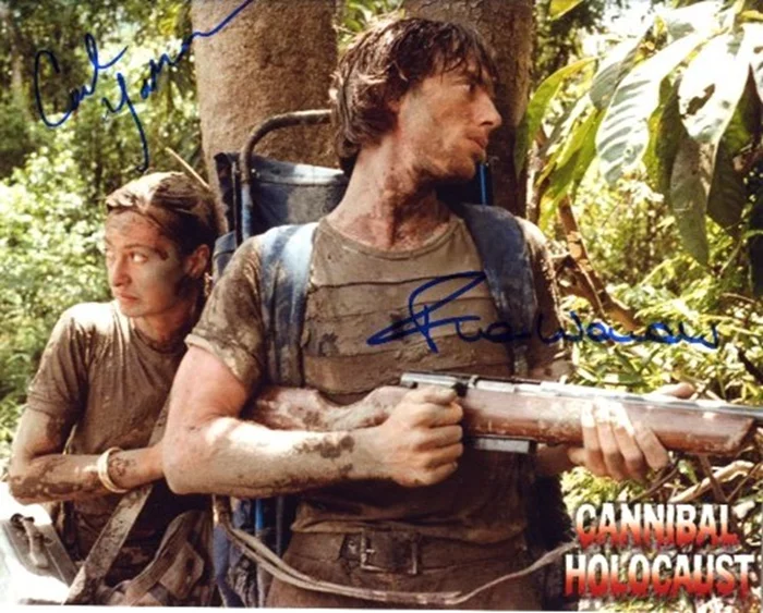 Cannibal Holocaust autograph