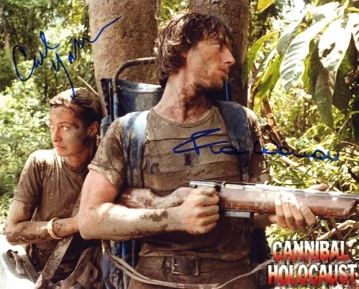 Cannibal Holocaust autograph