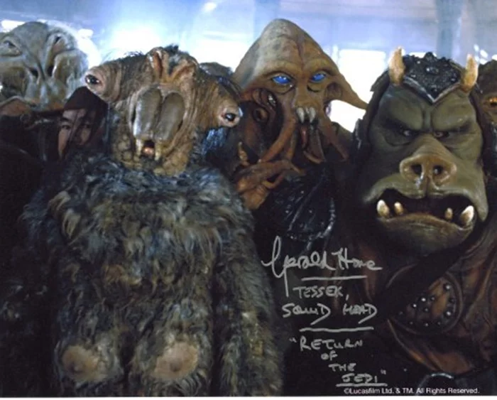 Gerald Home autograph