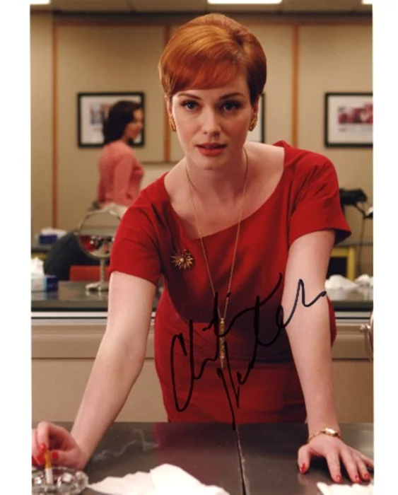 Christina Hendricks autograph