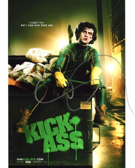 Aaron Johnson autograph