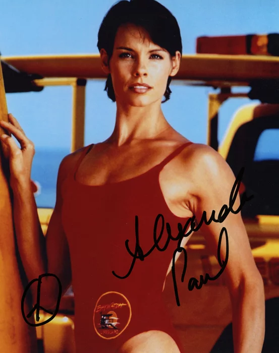 Alexandra Paul autograph