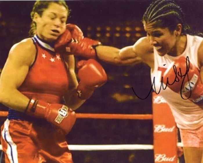 Mia St. John autograph
