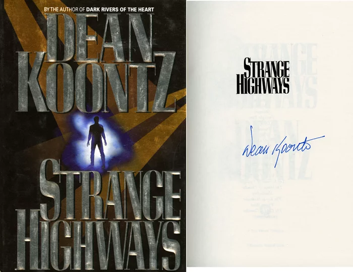 Dean Koontz autograph