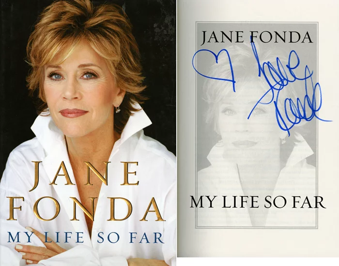 Jane Fonda autograph