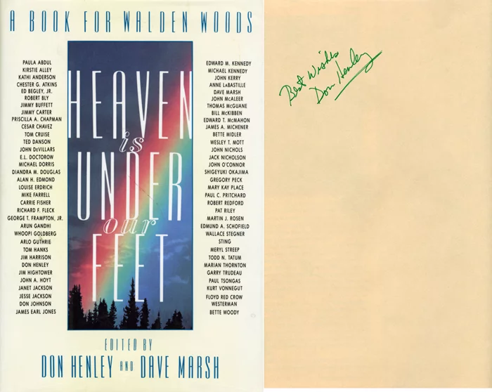 Don Henley autograph