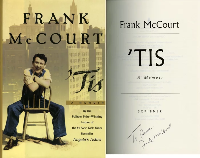 Frank McCourt autograph