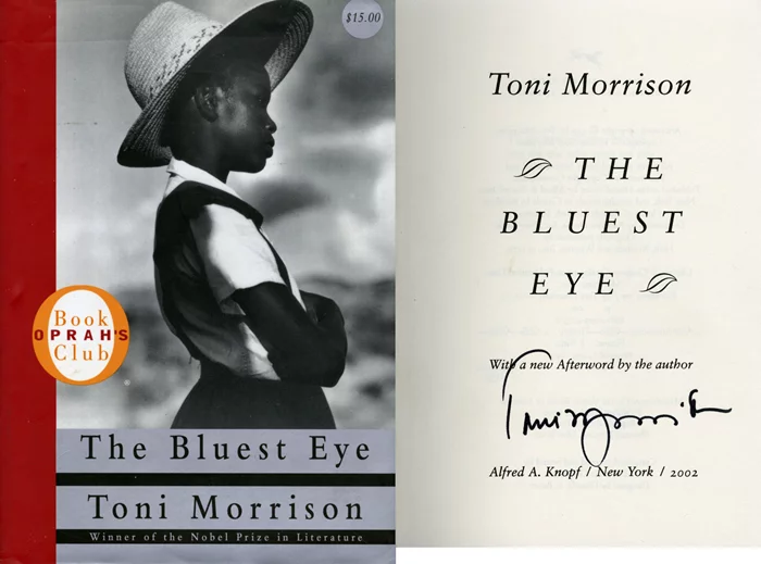 Toni Morrison autograph