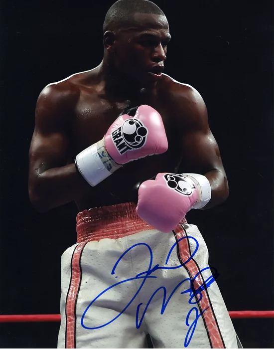 Floyd Mayweather Jr. autograph