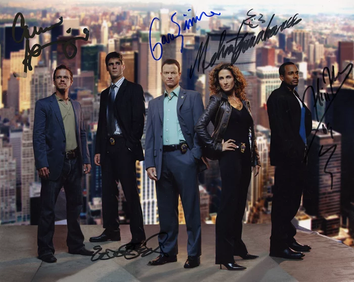 CSI: NY autograph