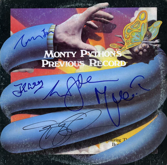 Monty Python autograph