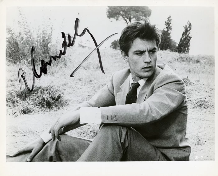 Alain DeLon autograph