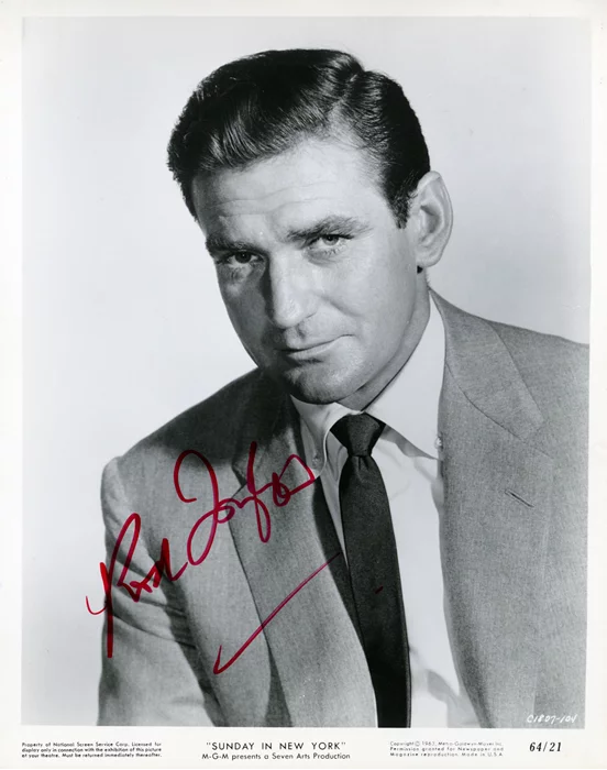 Rod Taylor autograph