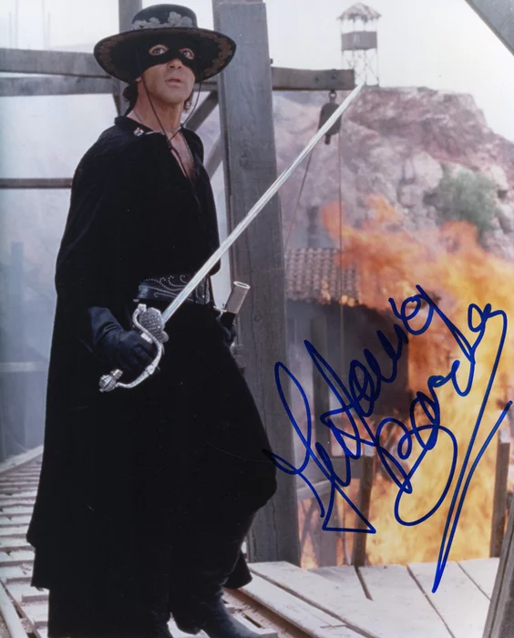 Antonio Banderas autograph
