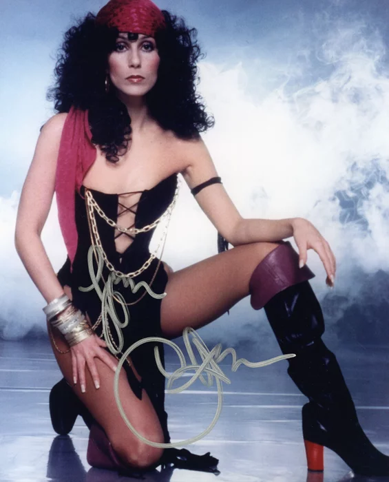 Cher autograph