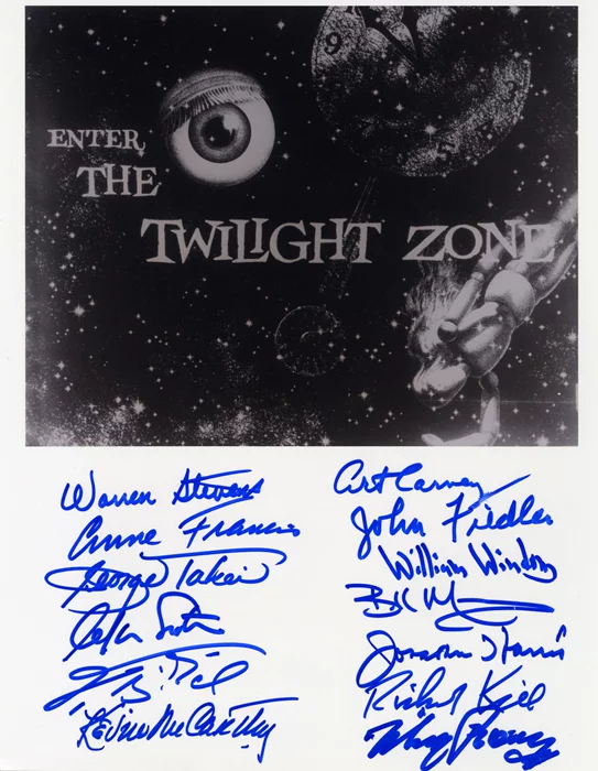 The Twilight Zone autograph