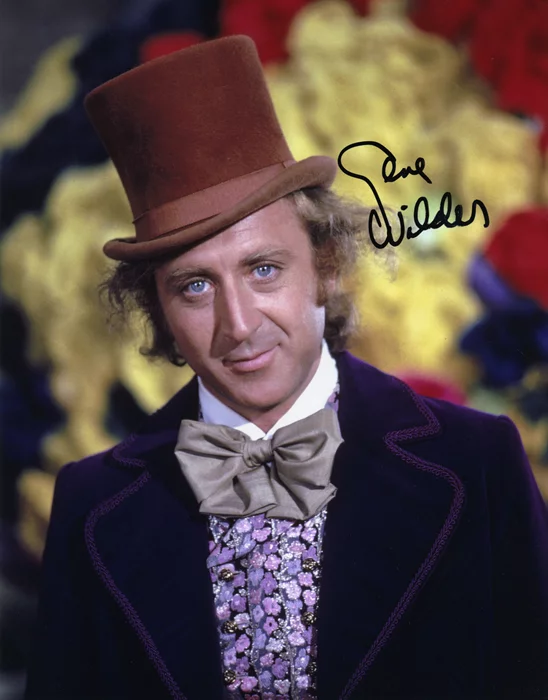 Gene Wilder autograph