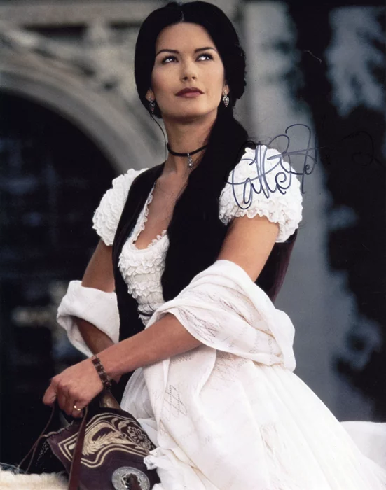 Catherine Zeta Jones autograph