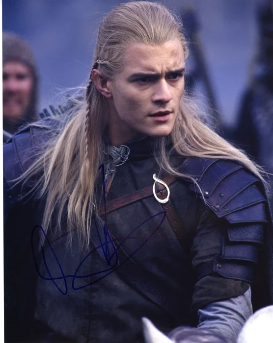 Orlando Bloom autograph