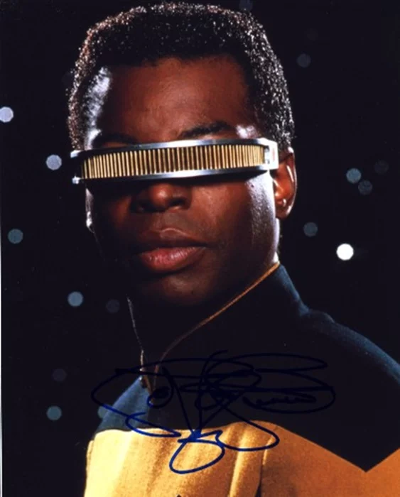 LeVar Burton autograph