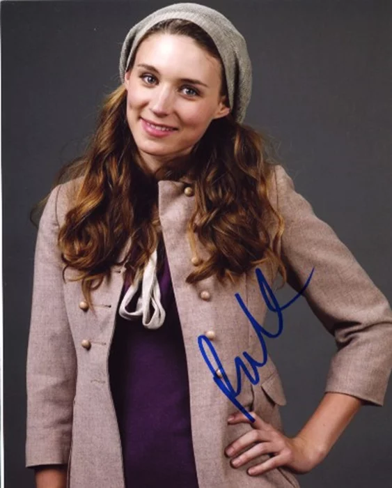 Rooney Mara autograph
