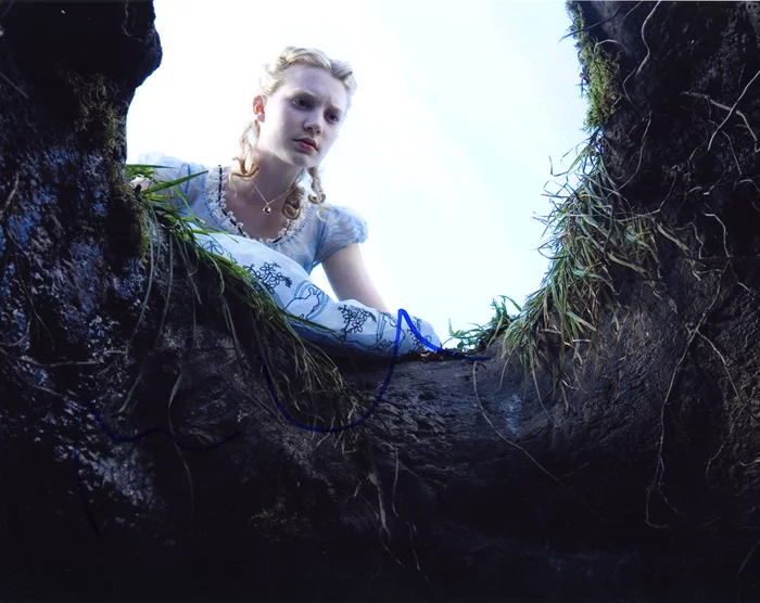 Mia Wasikowska autograph