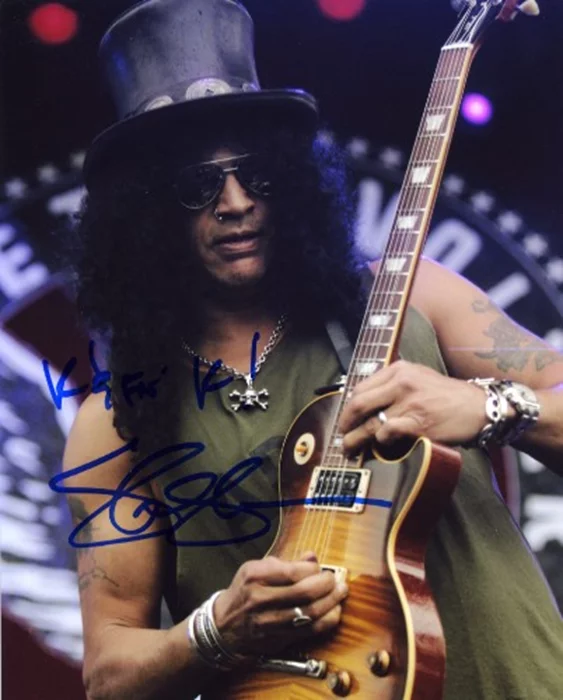 Slash autograph