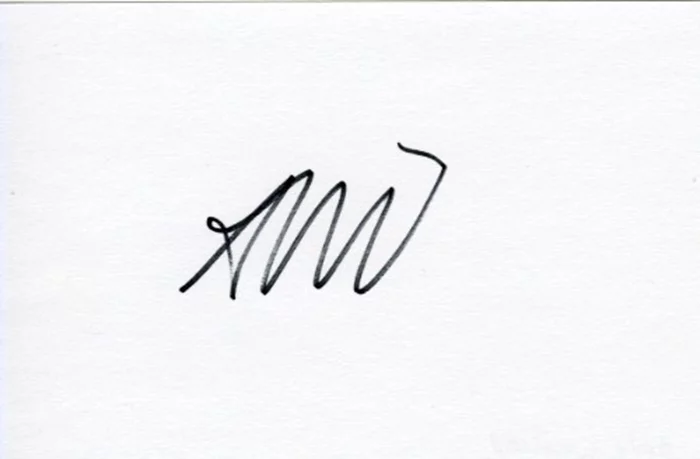 Andy Whitfield autograph