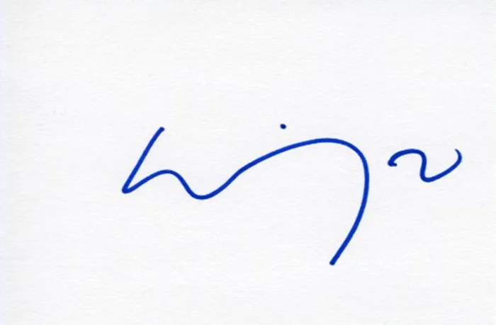 Michael York autograph