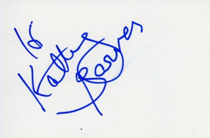 Kathy Garver autograph