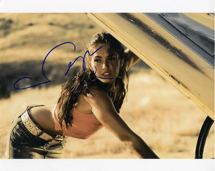 Megan Fox autograph