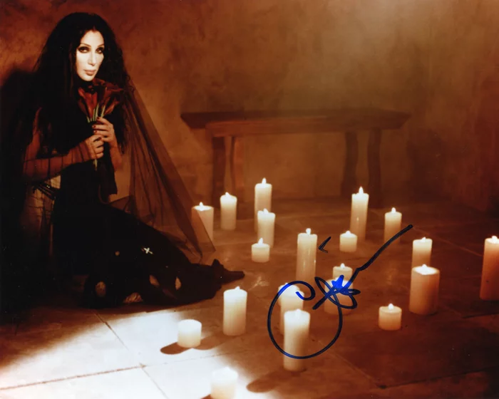 Cher autograph