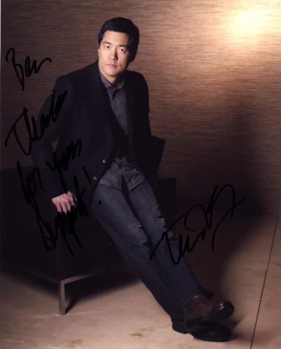 Tim Kang autograph