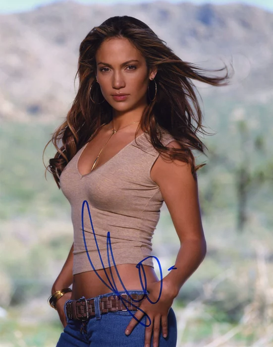 Jennifer Lopez autograph